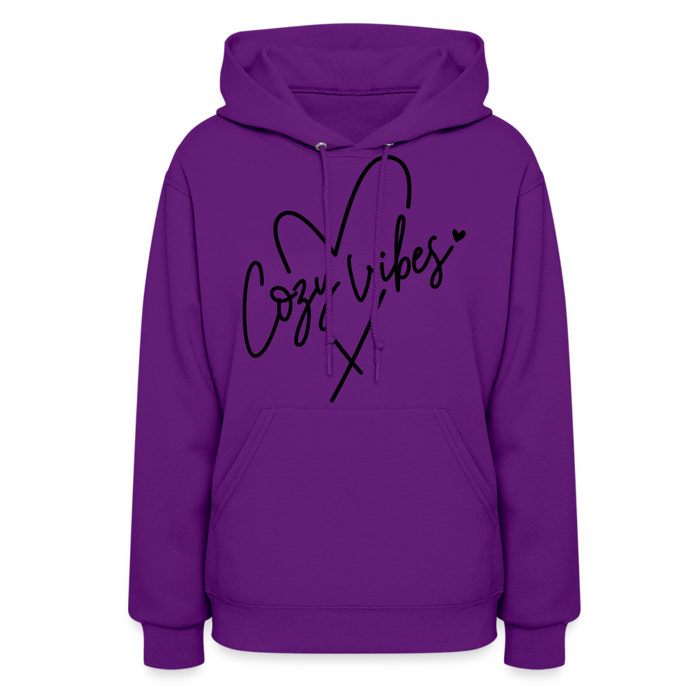 Cozy Vibes - Women's Hoodie - purple