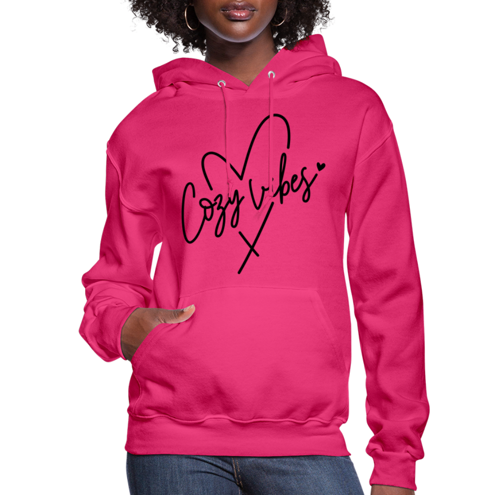 Cozy Vibes - Women's Hoodie - fuchsia