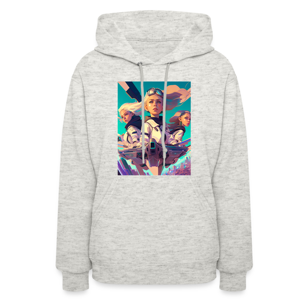 Blonde & Brave - Women's Hoodie - heather oatmeal