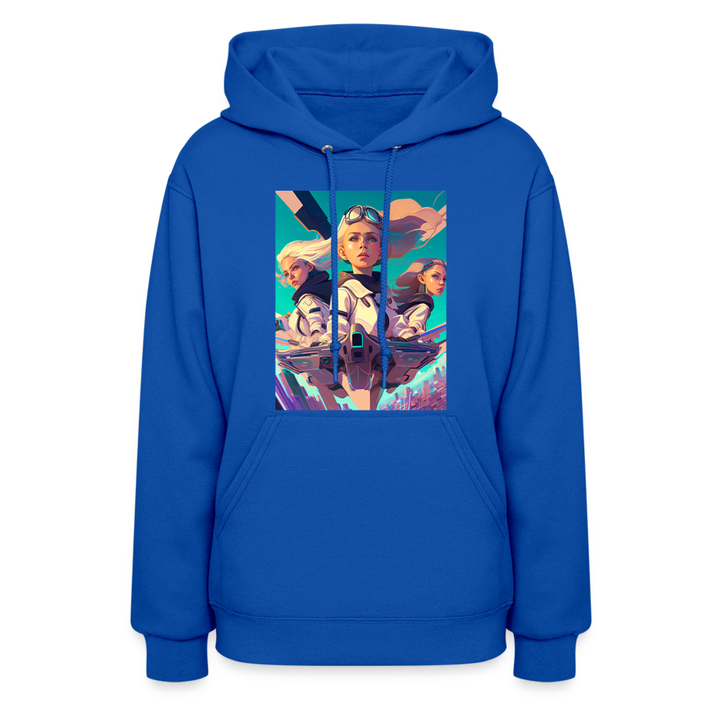 Blonde & Brave - Women's Hoodie - royal blue