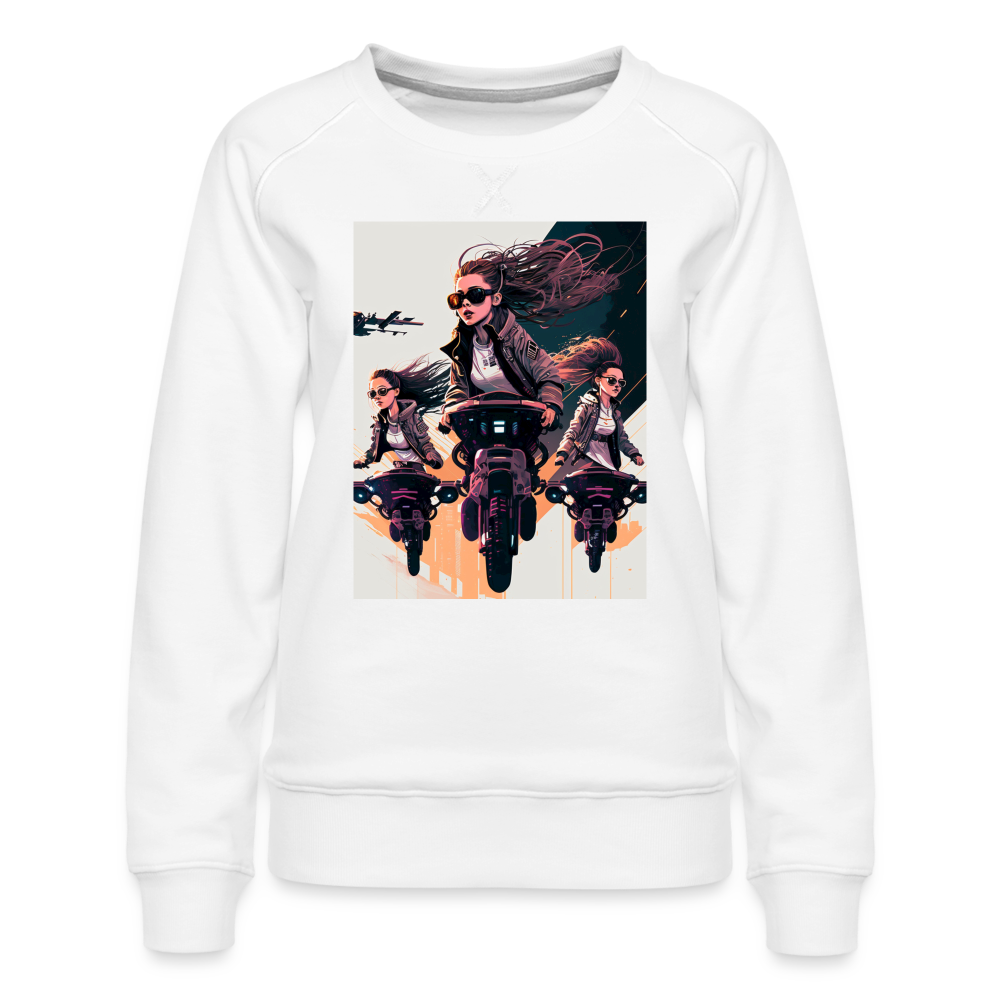 Sky Sirens - Women’s Premium Sweatshirt - white