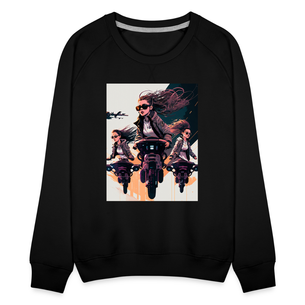 Sky Sirens - Women’s Premium Sweatshirt - black