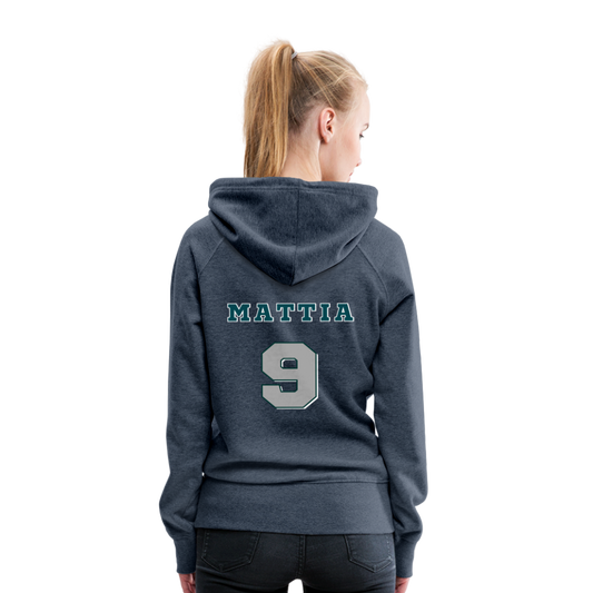 CUSTOM: It's a Philly Thing - Women’s Premium Hoodie - heather denim