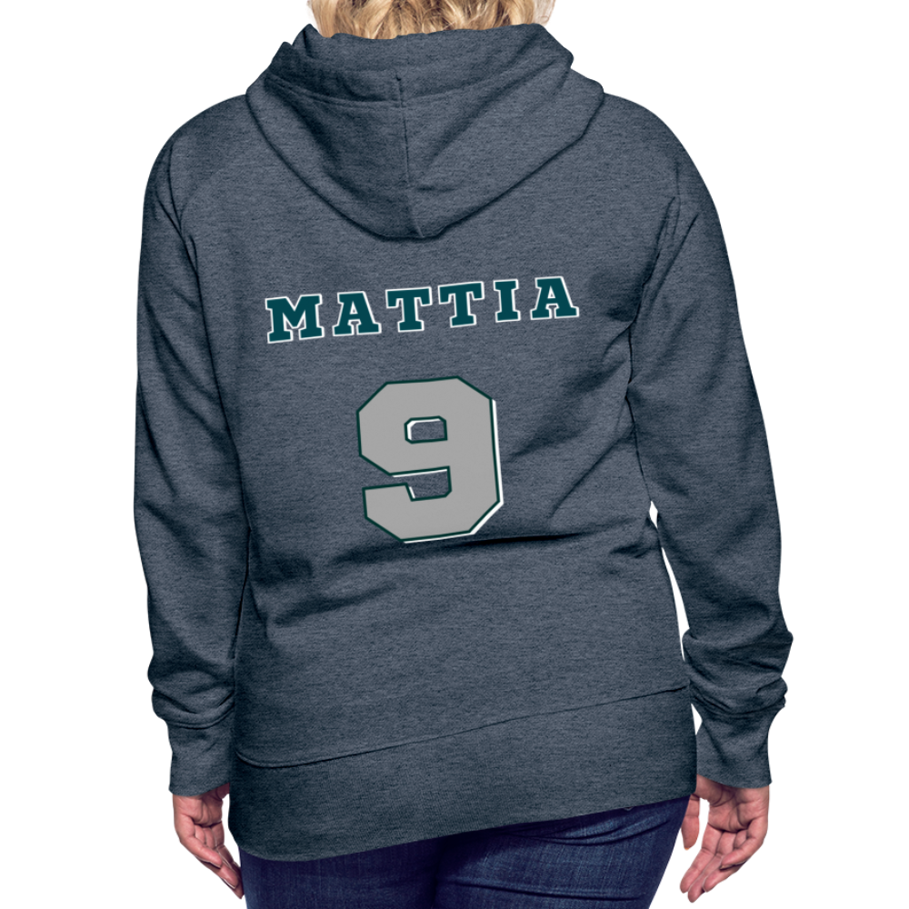 CUSTOM: It's a Philly Thing - Women’s Premium Hoodie - heather denim