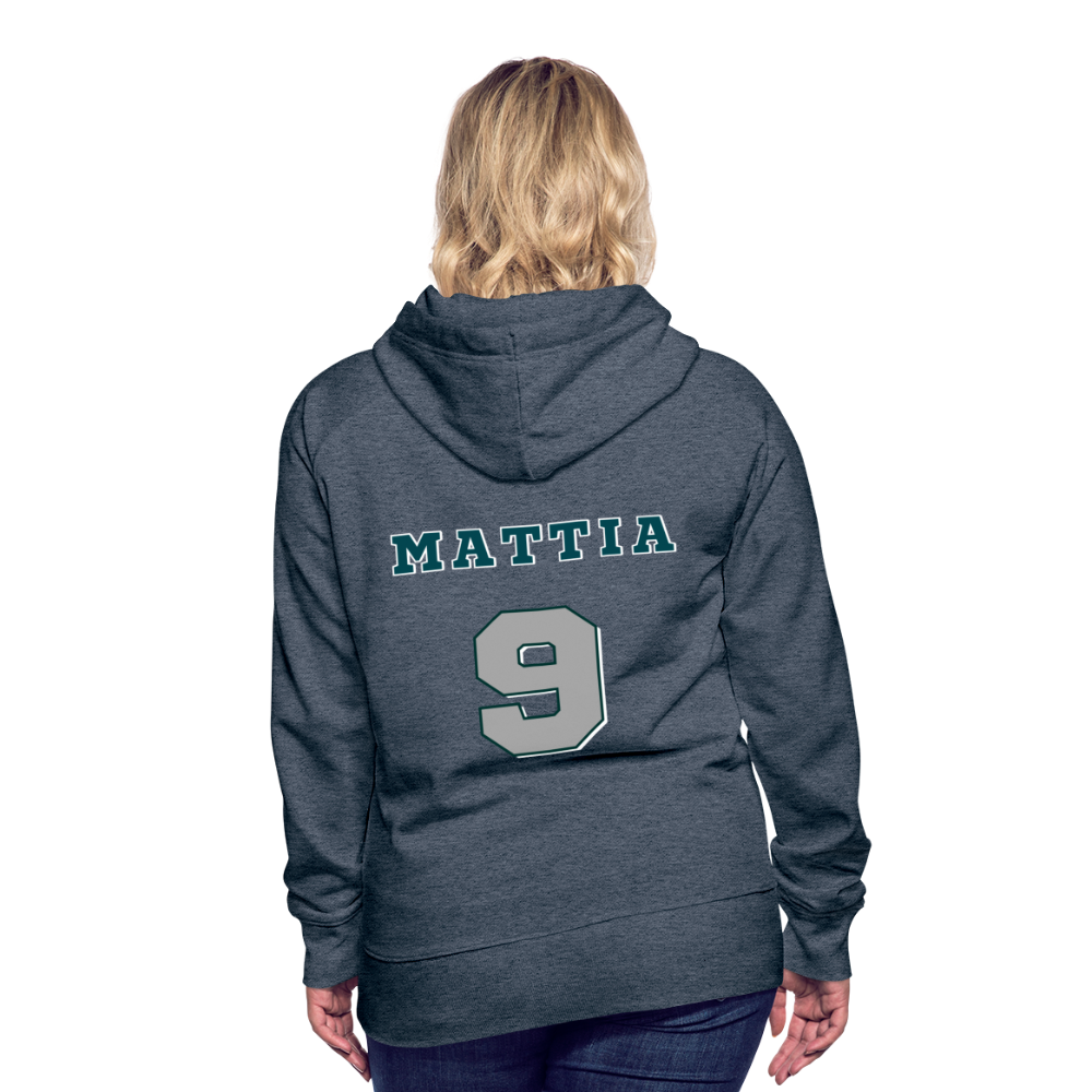 CUSTOM: It's a Philly Thing - Women’s Premium Hoodie - heather denim