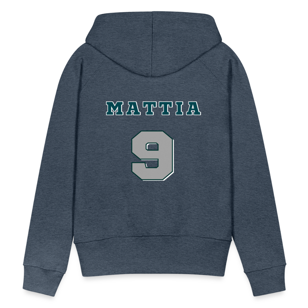 CUSTOM: It's a Philly Thing - Women’s Premium Hoodie - heather denim