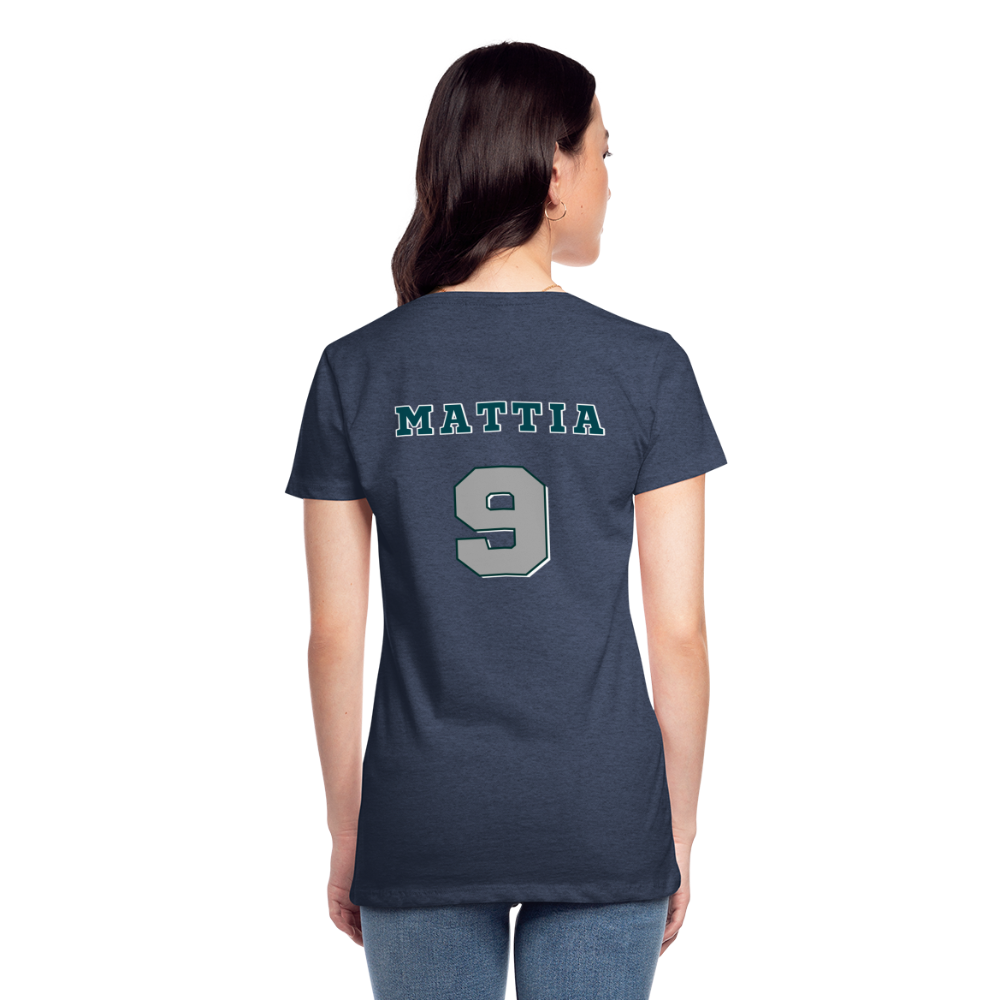 CUSTOM: It's a Philly Thing - Women’s Premium T-Shirt - heather blue