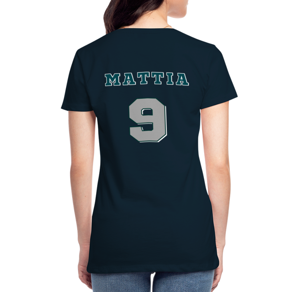 CUSTOM: It's a Philly Thing - Women’s Premium T-Shirt - deep navy