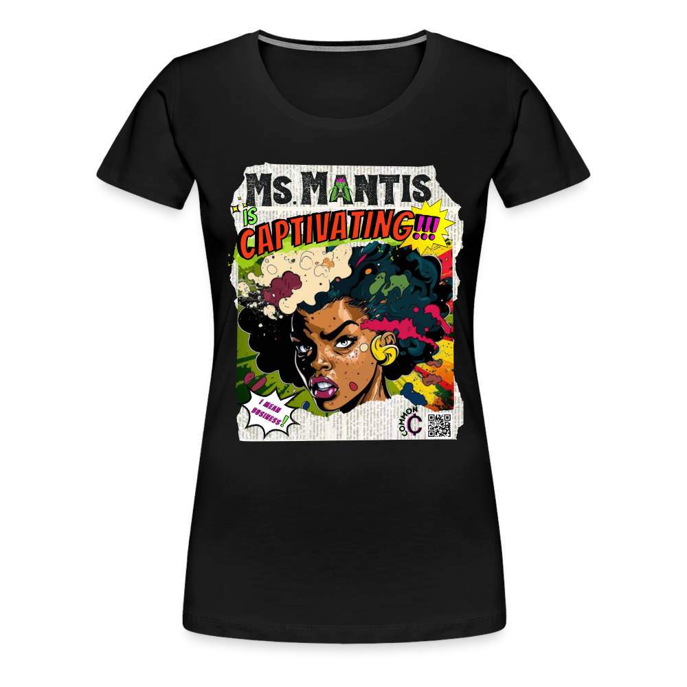 Ms. Mantis - Women’s Premium T-Shirt - black