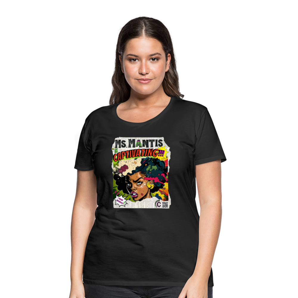 Ms. Mantis - Women’s Premium T-Shirt - black