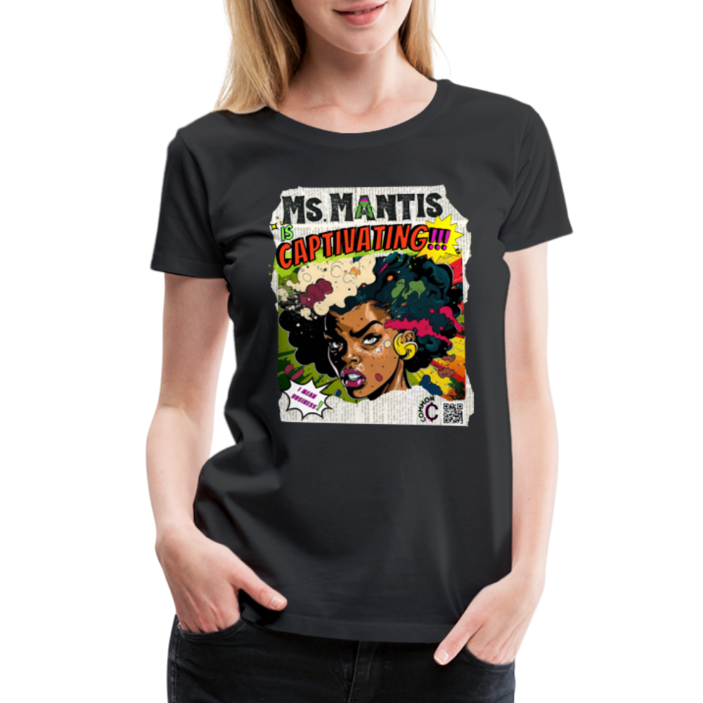 Ms. Mantis - Women’s Premium T-Shirt - black