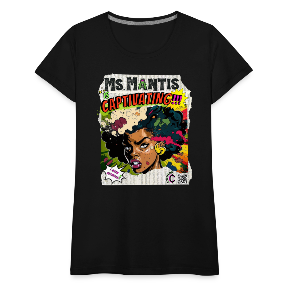 Ms. Mantis - Women’s Premium T-Shirt - black