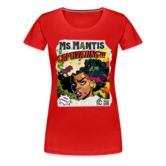 Ms. Mantis - Women’s Premium T-Shirt - red