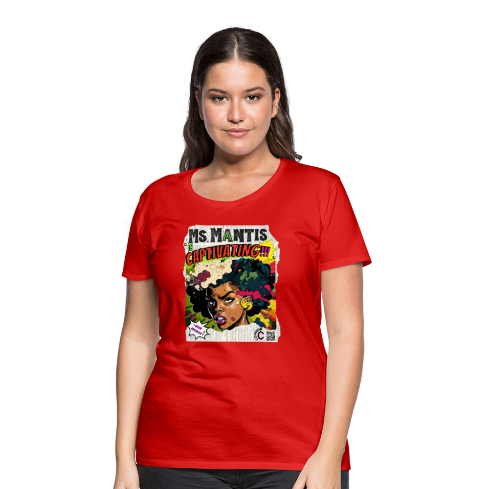 Ms. Mantis - Women’s Premium T-Shirt - red