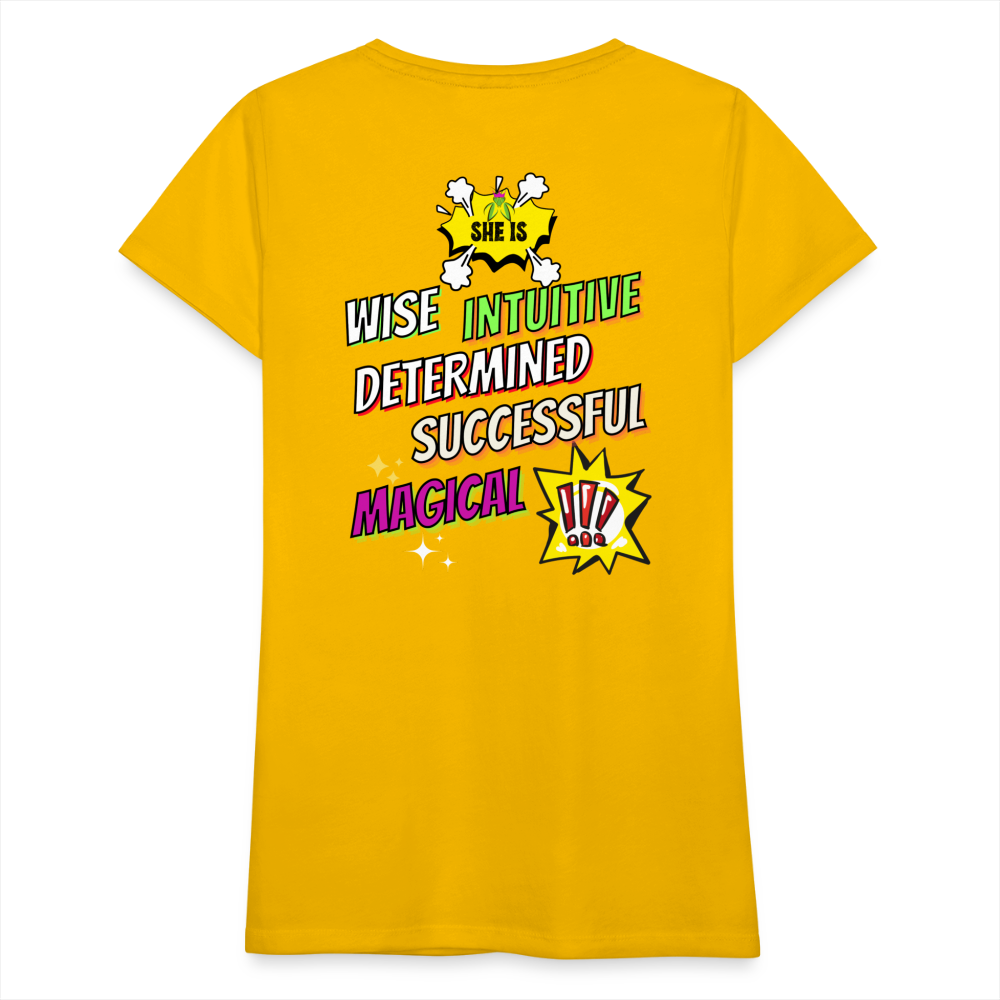 Ms. Mantis - Women’s Premium T-Shirt - sun yellow