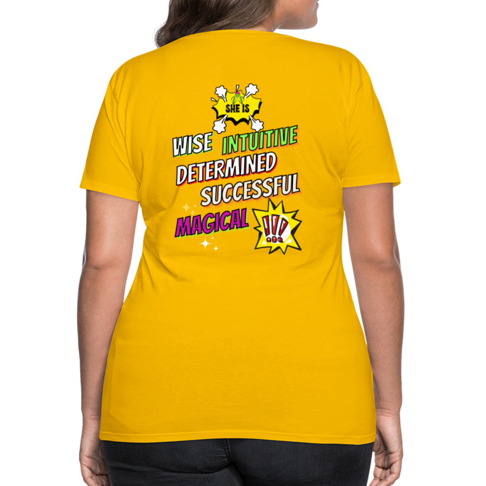 Ms. Mantis - Women’s Premium T-Shirt - sun yellow