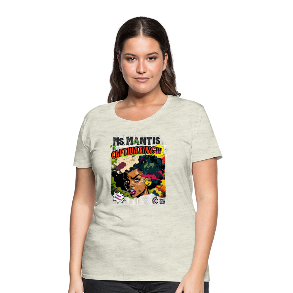 Ms. Mantis - Women’s Premium T-Shirt - heather oatmeal