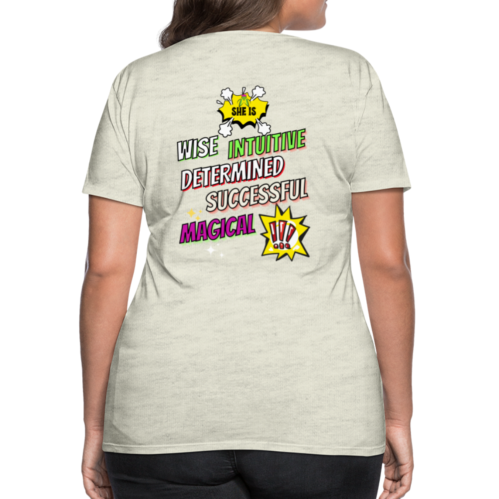 Ms. Mantis - Women’s Premium T-Shirt - heather oatmeal