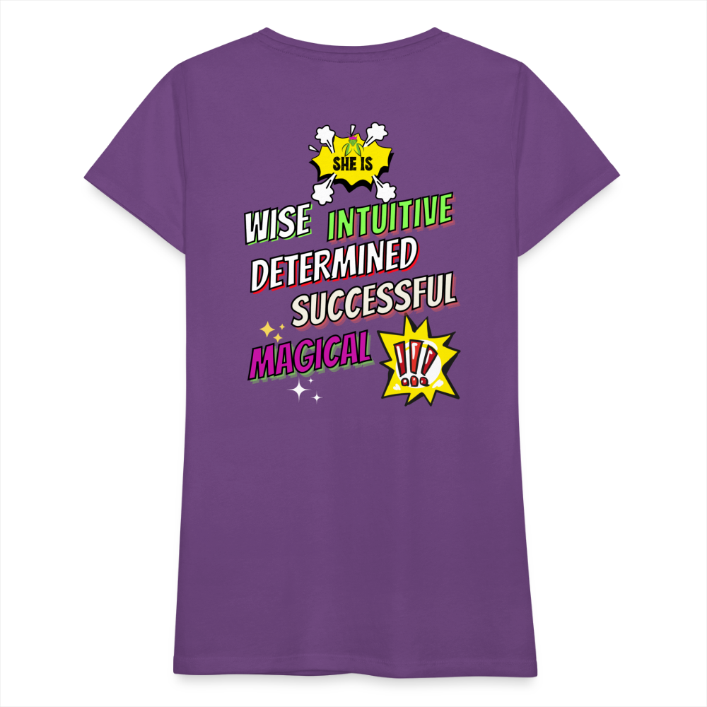 Ms. Mantis - Women’s Premium T-Shirt - purple