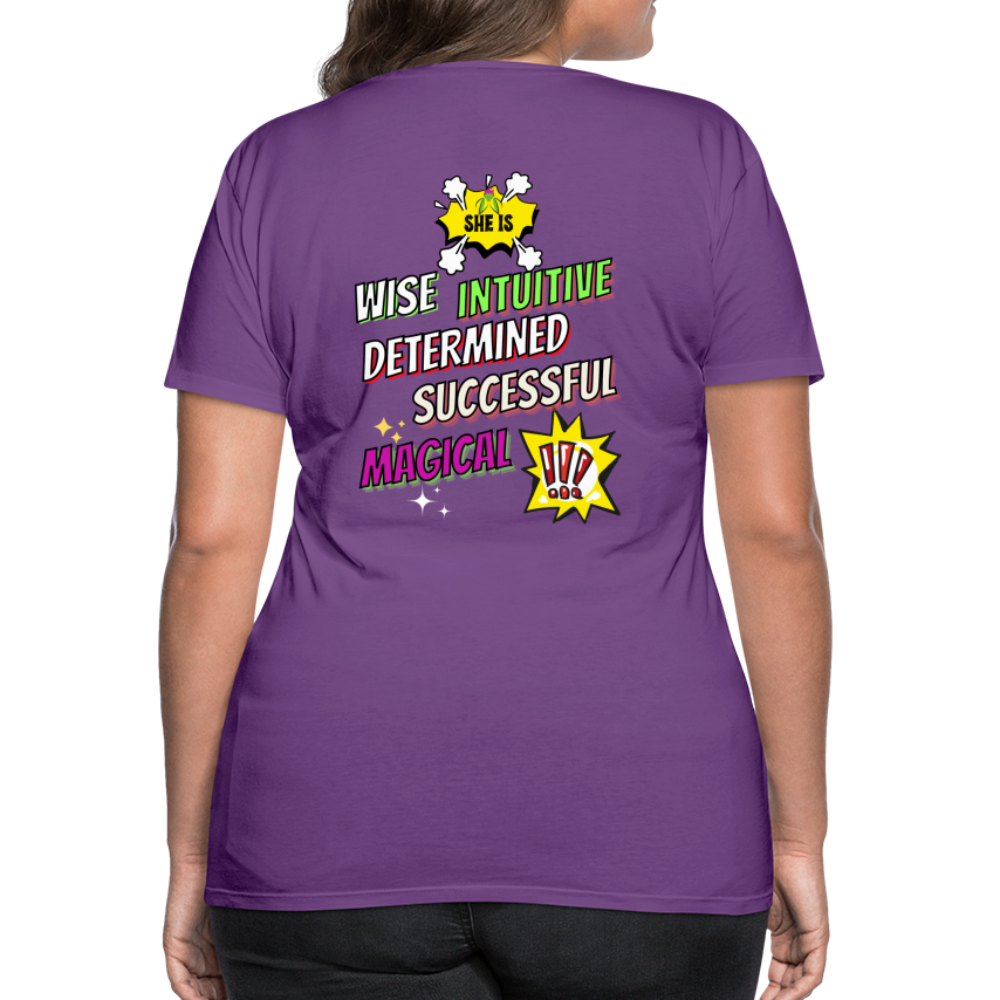 Ms. Mantis - Women’s Premium T-Shirt - purple