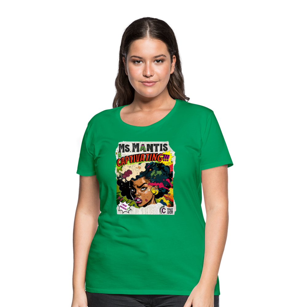 Ms. Mantis - Women’s Premium T-Shirt - kelly green