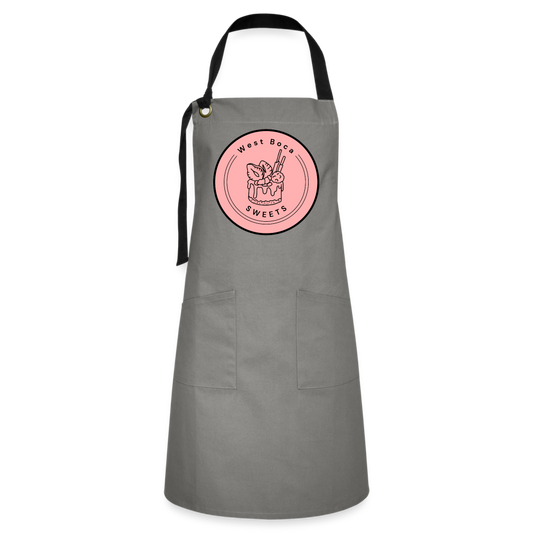 CUSTOM WBS: Artisan Apron - gray/black