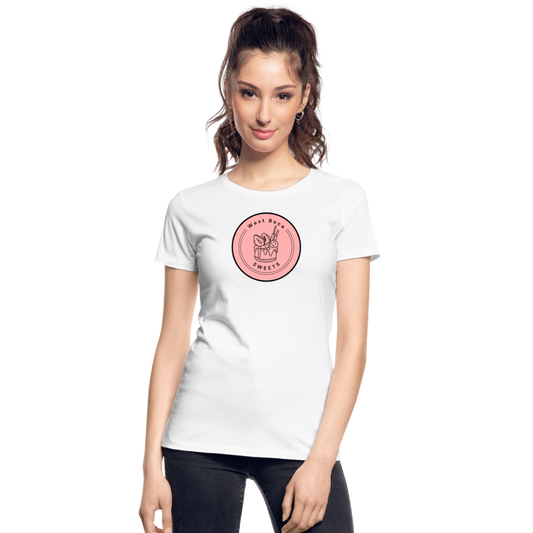 CUSTOM WBS: Women’s Premium Organic T-Shirt - white