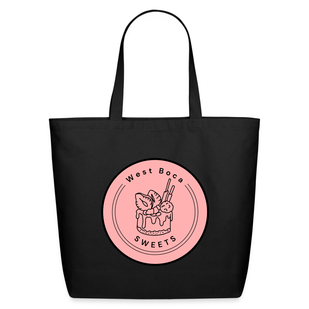 CUSTOM WBS: Eco-Friendly Cotton Tote - black