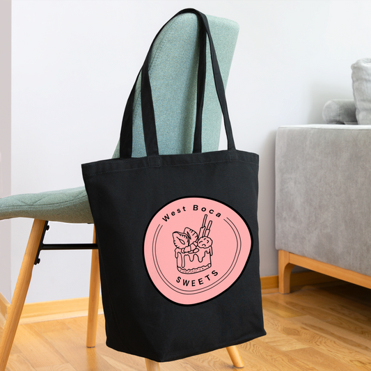 CUSTOM WBS: Eco-Friendly Cotton Tote - black