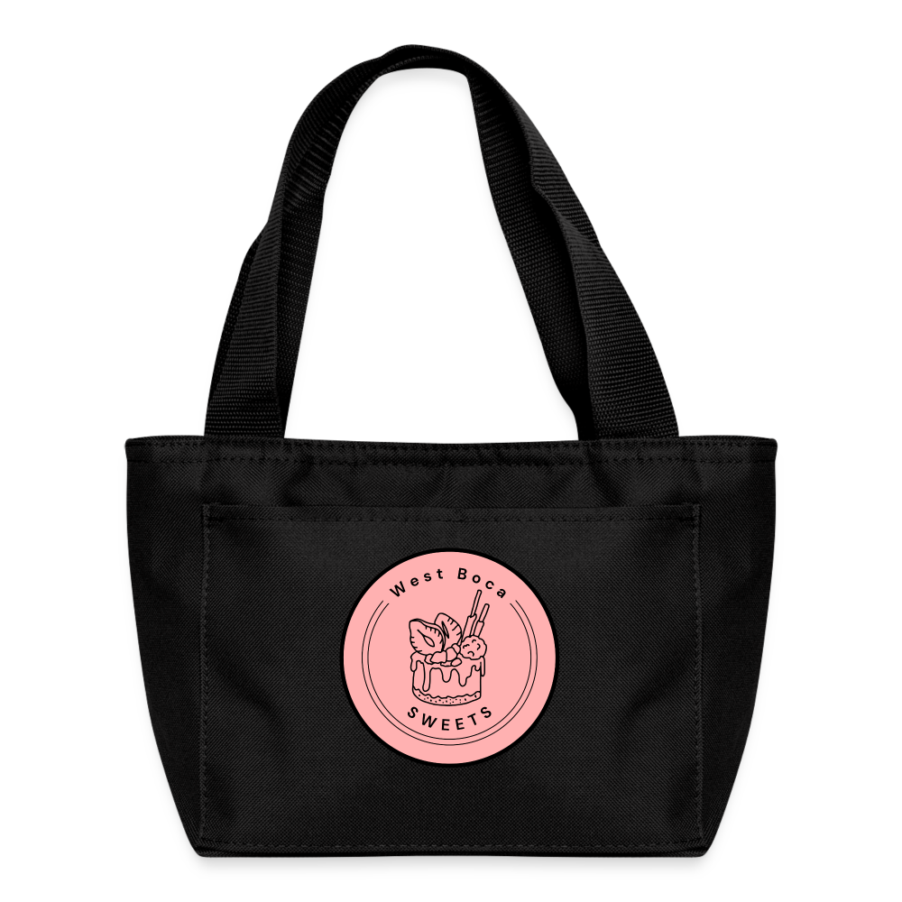 CUSTOM WBS: Lunch Bag - black