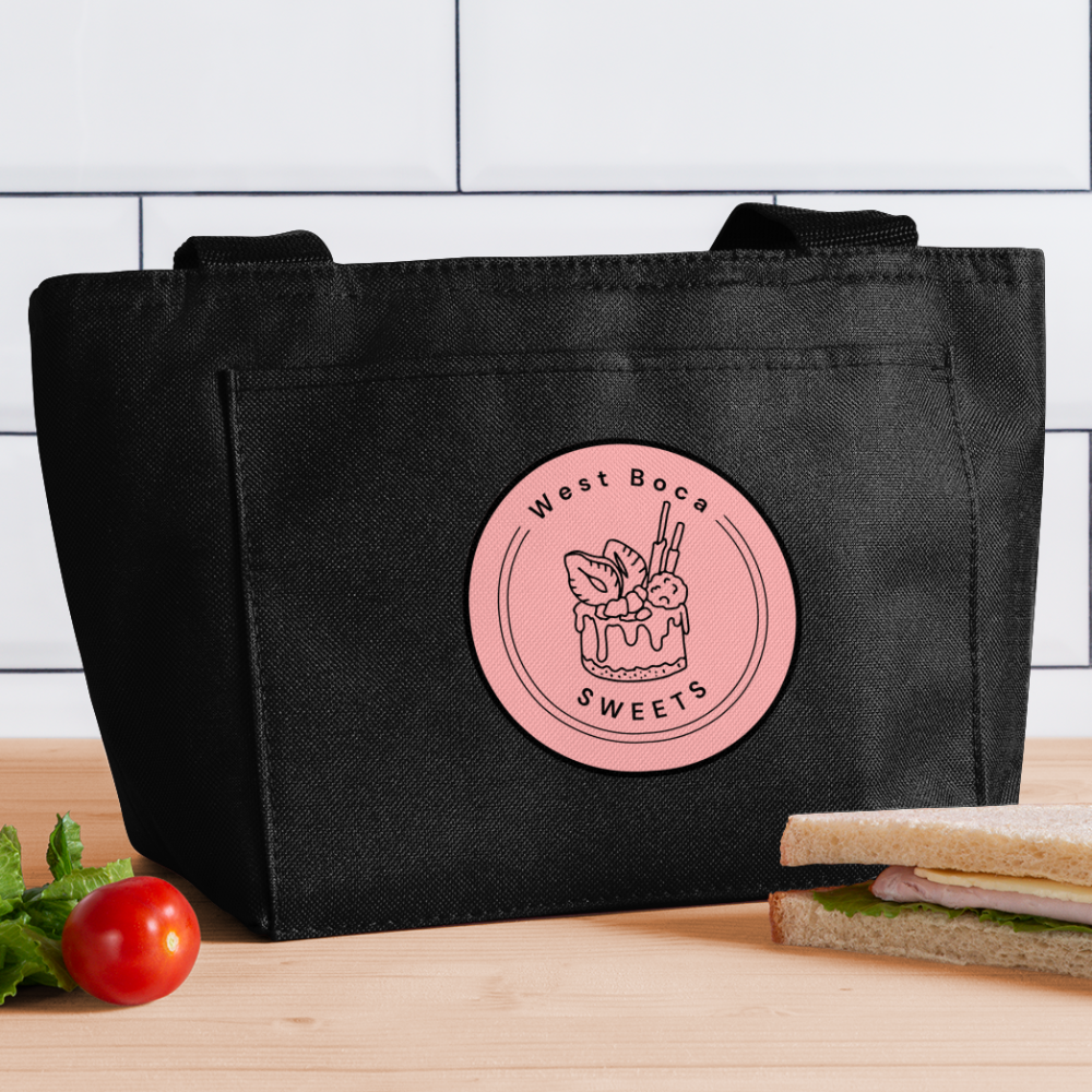 CUSTOM WBS: Lunch Bag - black