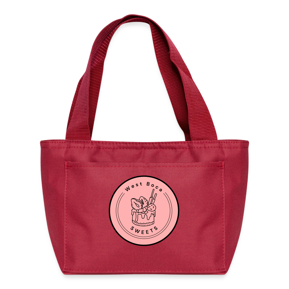 CUSTOM WBS: Lunch Bag - red