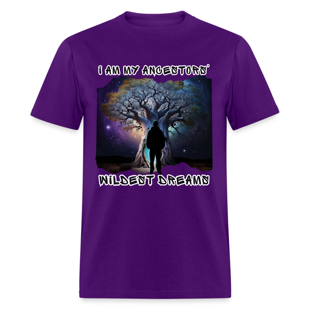 Ancestors’ Wildest Dreams - Unisex Classic T-Shirt - purple