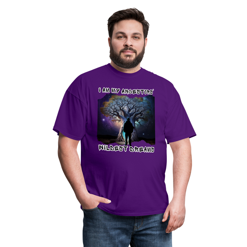 Ancestors’ Wildest Dreams - Unisex Classic T-Shirt - purple