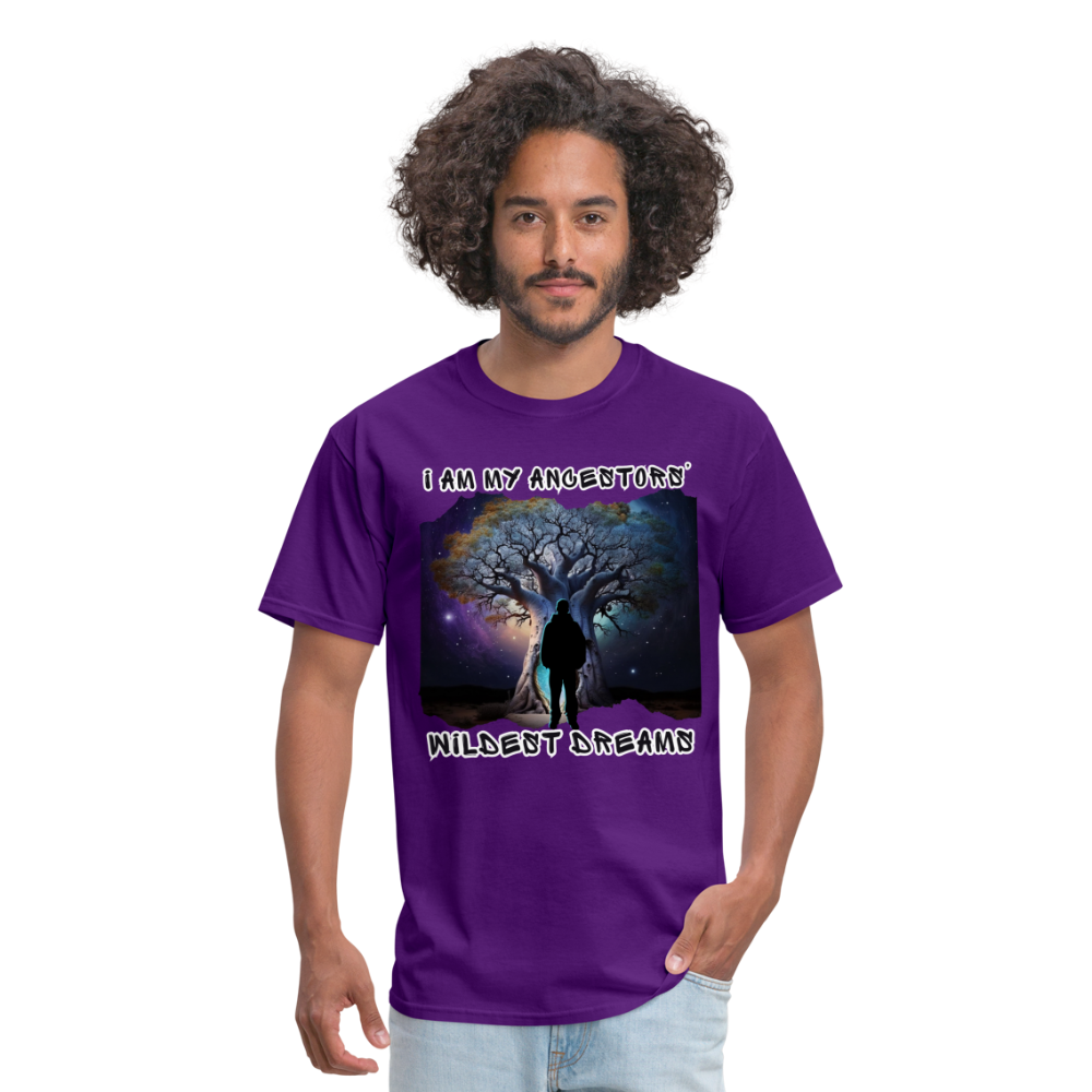 Ancestors’ Wildest Dreams - Unisex Classic T-Shirt - purple