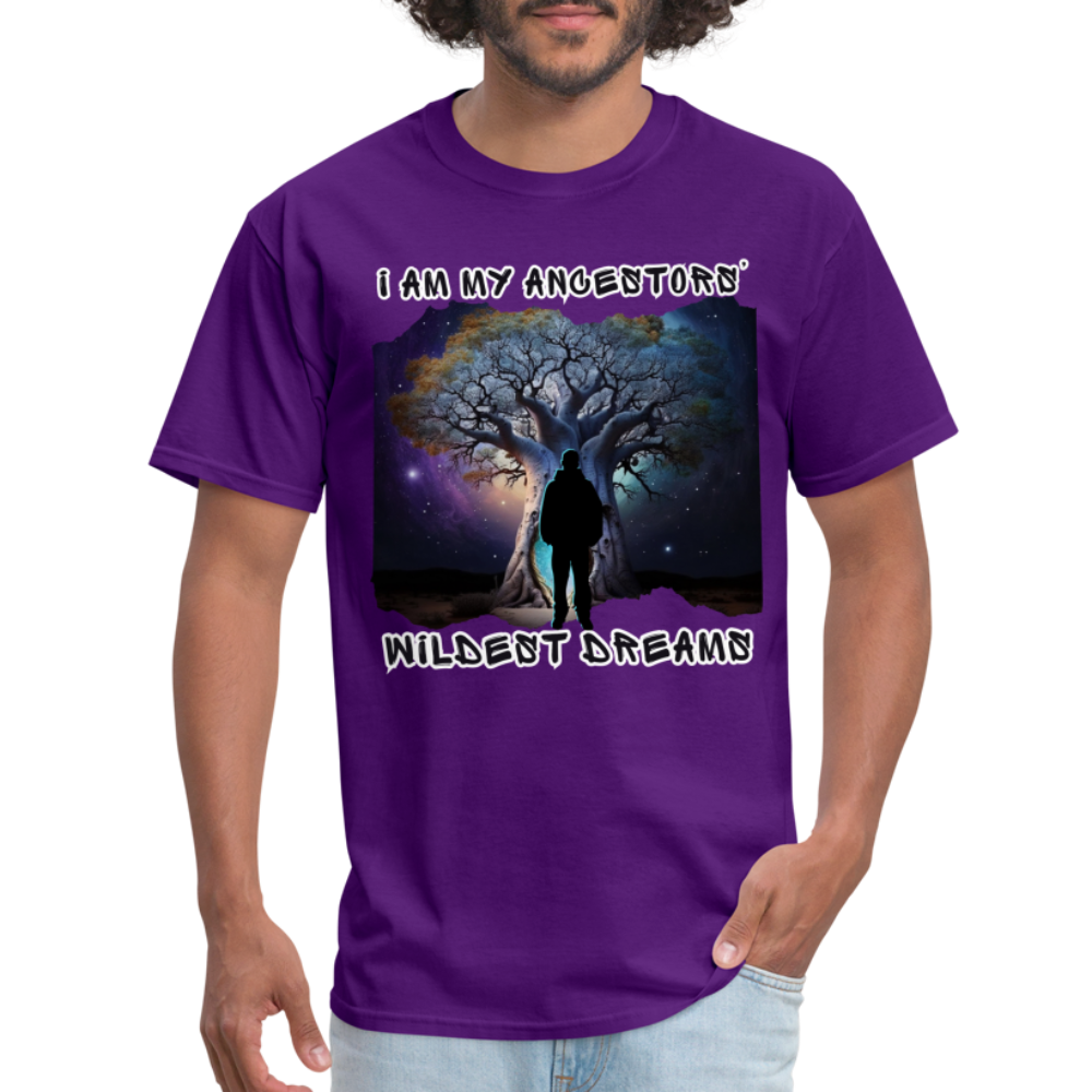 Ancestors’ Wildest Dreams - Unisex Classic T-Shirt - purple