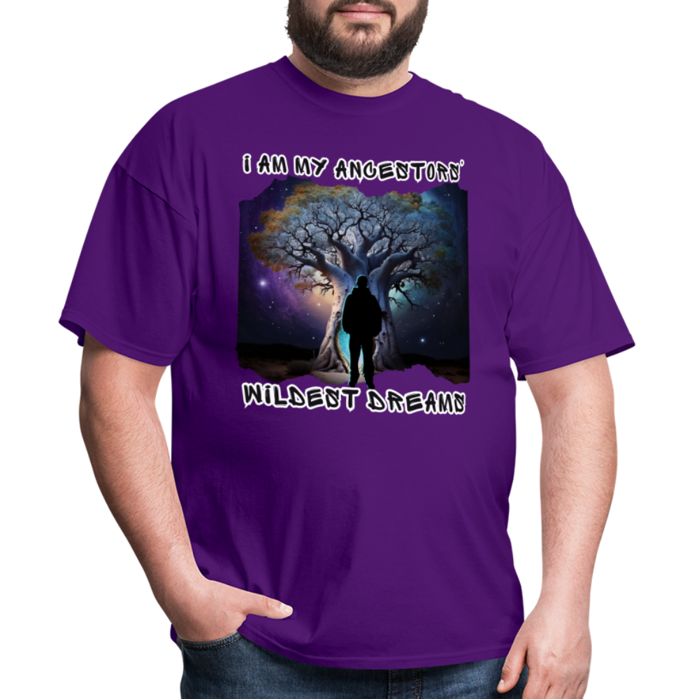 Ancestors’ Wildest Dreams - Unisex Classic T-Shirt - purple