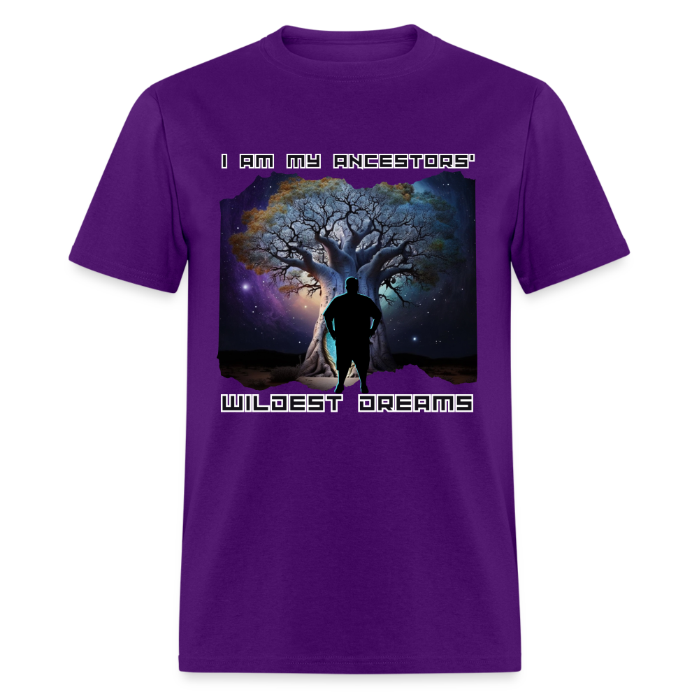 Ancestors’ Wildest Dreams: Unisex Classic T-Shirt - purple