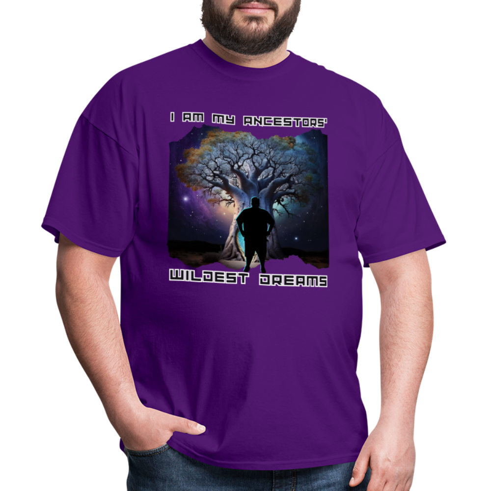 Ancestors’ Wildest Dreams: Unisex Classic T-Shirt - purple