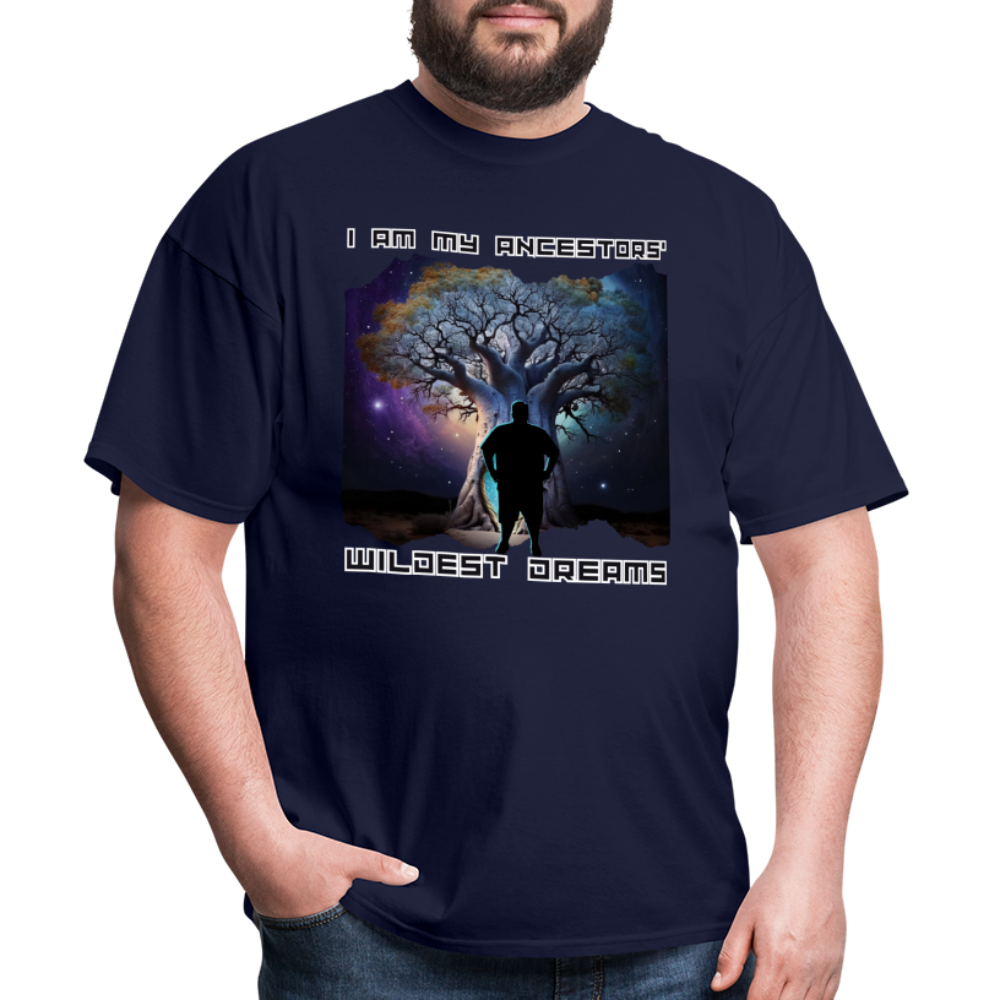 Ancestors’ Wildest Dreams: Unisex Classic T-Shirt - navy