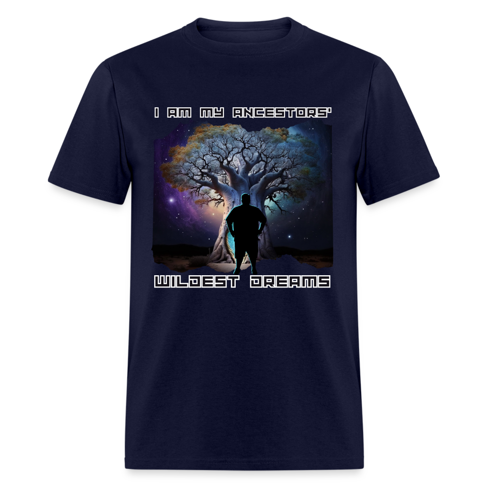 Ancestors’ Wildest Dreams: Unisex Classic T-Shirt - navy