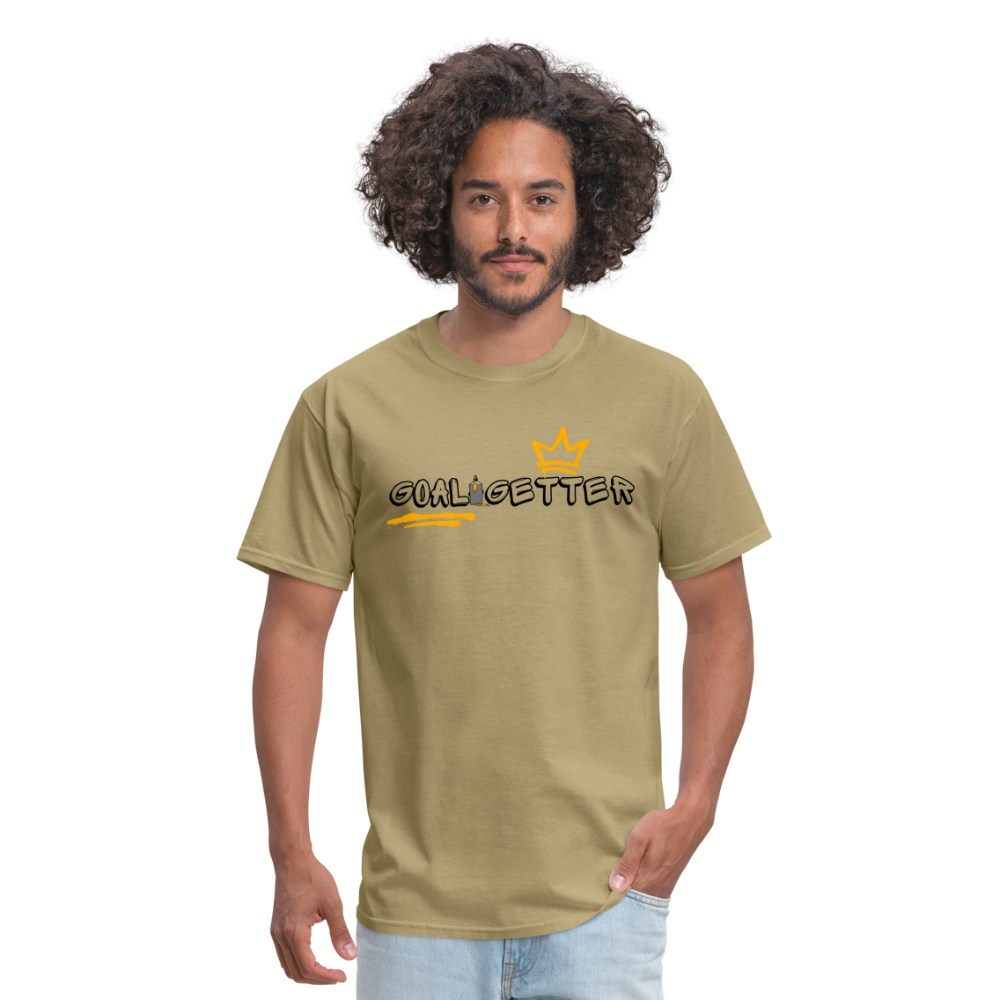 Goal-Getter - Unisex Classic T-Shirt - khaki