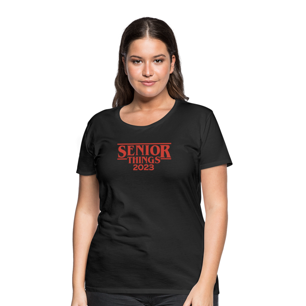 Senior Things - Women’s Premium T-Shirt - black