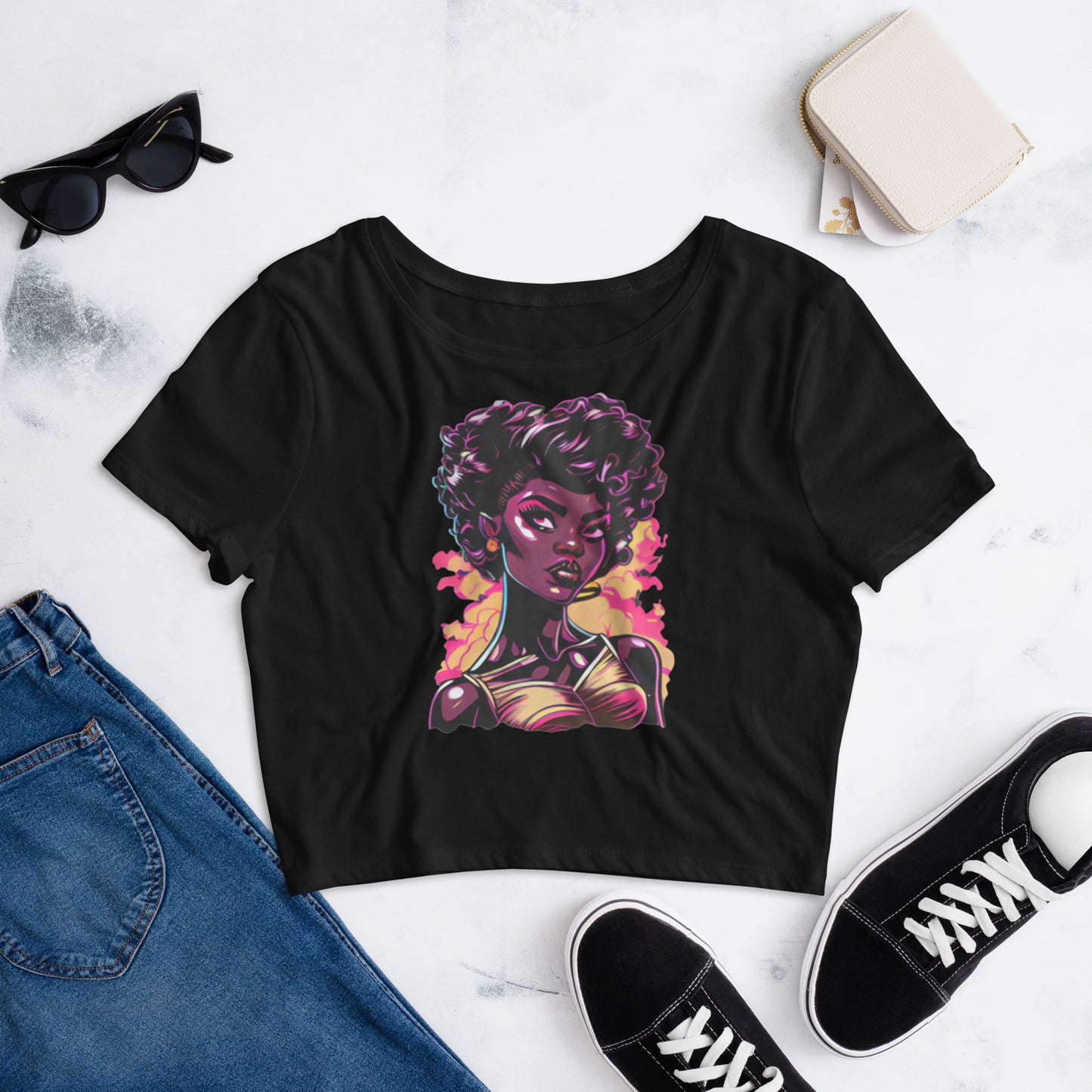 Ms. POPular - Women’s Crop Tee