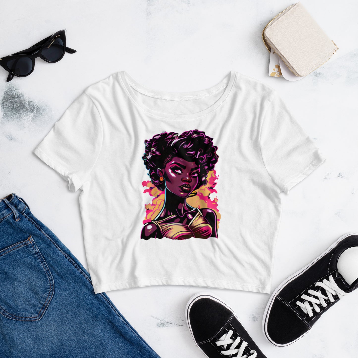 Ms. POPular - Women’s Crop Tee