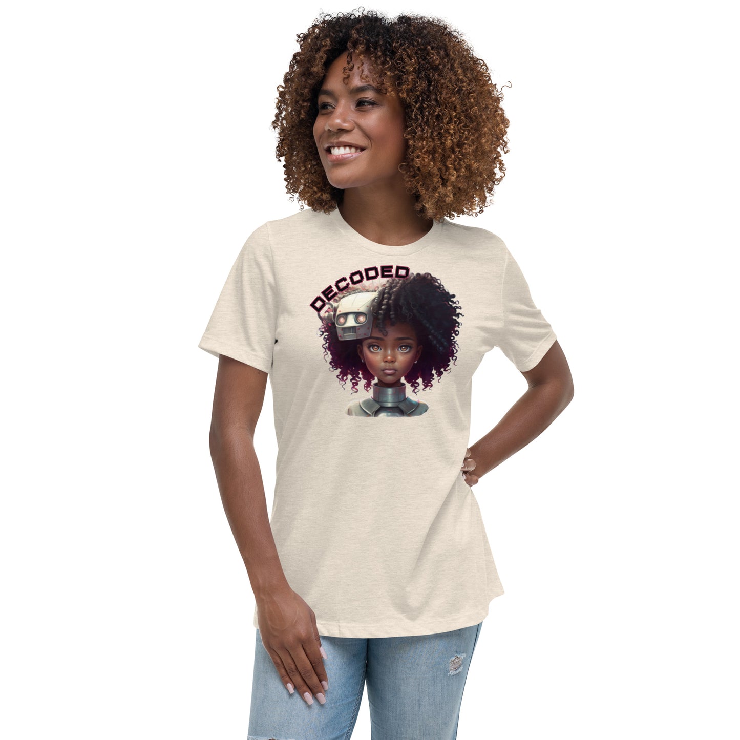 DECODED Girl in Tech - Women's Relaxed T-Shirt