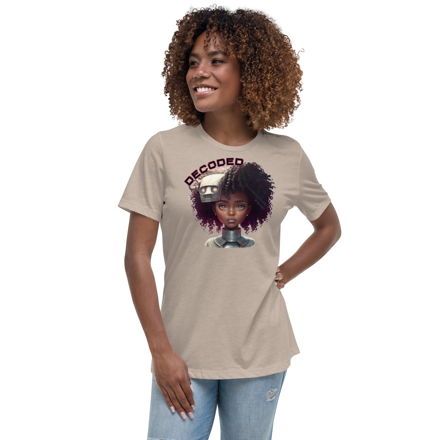 DECODED Girl in Tech - Women's Relaxed T-Shirt